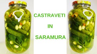 Castraveti murati in saramura [upl. by Cannice]