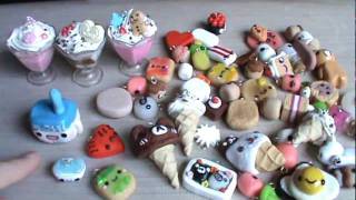 ★ Craft Update 20 Polymer Clay Figurine Deco amp Charms ★ [upl. by Sapphire]