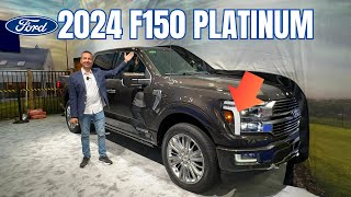 2024 Ford F150 Platinum  Copiaron a GMC y RAM [upl. by Leatrice]