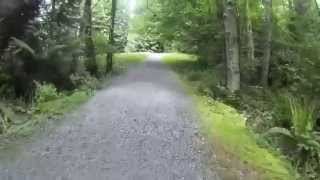 eRanger mid drive electric bike climb Burnaby Mountain [upl. by Sicard]