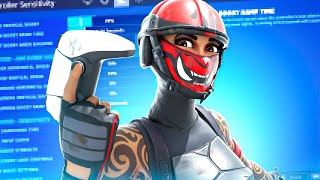 BEST Controller Fortnite SettingsSensitivity UPDATED Settings  XboxPS4PS5  Scoped Settings [upl. by Landes]