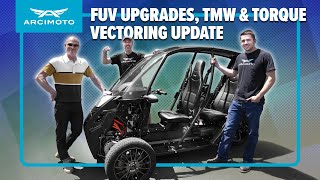 Arcimoto Weekend Update FUV Upgrades TMW amp Torque Vectoring [upl. by Eidolem]