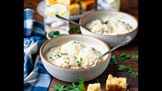 Bisquick Chicken and Dumplings [upl. by Galateah]