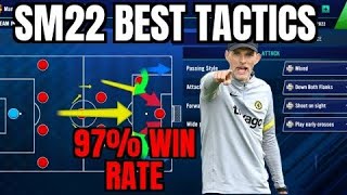 SM22 BEST TACTICS 97 WIN RATE WIN EVERY COMPETITION [upl. by Ardekahs562]