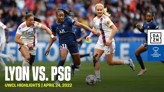 HIGHLIGHTS  Olympique Lyonnais vs PSG  UEFA Women’s Champions League 20212022 Français [upl. by Lectra677]