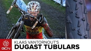 Klaas Vantornouts Dugast Tubulars  How To Choose Tyres Like A Cyclocross Pro [upl. by Ybroc]