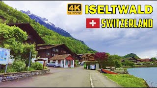 Iseltwald Village Walking Tour Crash Landing on You Shooting Spot  Switzerland 🇨🇭 4K Ultra HD [upl. by Evelina451]