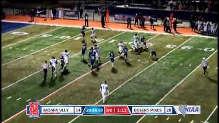 Desert Pines RB Isaiah Moriss scores on a 21 yard run for his 4th TD of the game [upl. by Arremat597]