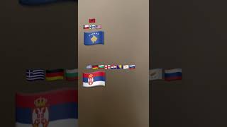 Kosovo vs serbia countryballs [upl. by Amalberga967]