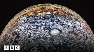 See Nasas spectacular new images of Jupiter  BBC Global [upl. by Korns]