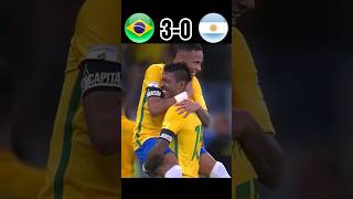 Brazil 🆚 Argentina 30  Neymar Leads Brazil to Victory Over Messi Argentina  2018 World Cup [upl. by Galer]