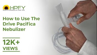 How to use Drive Pacifica Nebulizer [upl. by Ahsekal668]