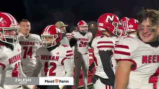 3 Neenah Rockets vs 2 Kimberly Papermakers  WIAA Boys Football Level Two  Zaleski Sports [upl. by Fink689]