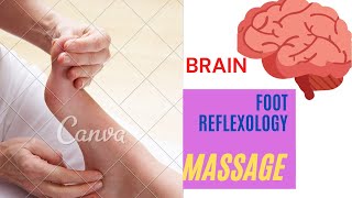 foot Reflexology massage for brain [upl. by Eizzik]