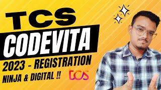 All about TCS CodeVita 2023  Registration Process  TCS Hiring [upl. by Suertemed482]