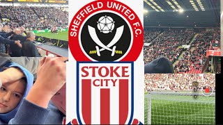 Sheff Utd 2 V 0 Stoke City [upl. by Haerle]