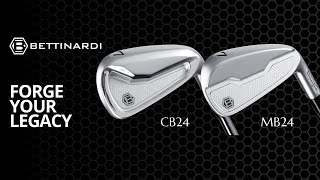 Forge Your Legacy Bettinardi Golf Premieres FirstGeneration Irons  The MB24 and CB24 [upl. by Neffets625]