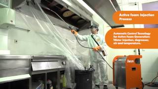 TEINNOVA TEGRAS iFoam Foam Active Cleaning System [upl. by Jewelle]