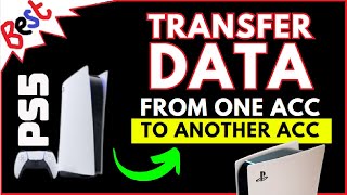 How to transfer data from one account to another on PS5  Easy Steps [upl. by Sansbury]