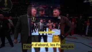 CE COMBATTANT DE MMA UFC INSULTE LE PRÉSIDENT FRANÇAIS EMMANUEL MACRON [upl. by Inessa]