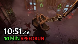 Poppy Playtime Chapter 3 SPEEDRUN Gameplay [upl. by Heyman]