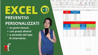 Excel preventivo automatico e dinamico [upl. by Rebm930]