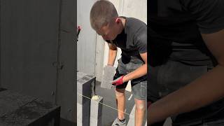 quotBuilding with Concrete Blocks and Foam Adhesive Quick amp Easy Methodquotgermany work usa youtuber [upl. by Heiner852]