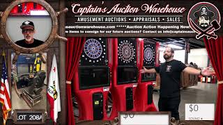 ARCADE GAME amp PINBALL AUCTION LIVE TODAY [upl. by Nymsaj]