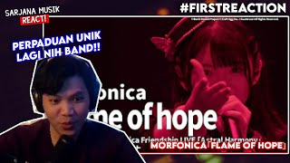 Morfonica  flame of hope Astral Harmony  SARJANA MUSIK REACT [upl. by Omrelliug]