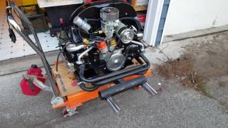 1641 Rebuilt Air Cooled VW Engine  072016 [upl. by Tower194]