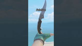 Couner Strike 2 FALCHION Knife Animation [upl. by Etyak]