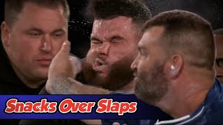 SNACKS OVER SLAPS Austin Turpin vs Vernon Cathey powerslap8 slapfight crazy [upl. by Claudianus855]