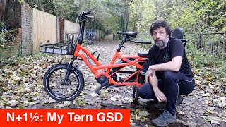 N1½ A look at my Tern GSD cargobike [upl. by Ardna]