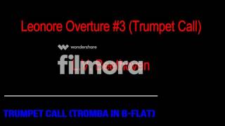 Leonore Overture No 3 Trumpet Call [upl. by Ardeha]