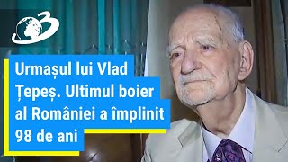 Academicianul Constantin Bălăceanu Stolnici a împlinit 98 de ani şi încă are carte de muncă [upl. by Enyahs]