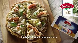 Galbani 1882 Fresh Mozzarella Grilled Pizza 2020 10 [upl. by Florine]