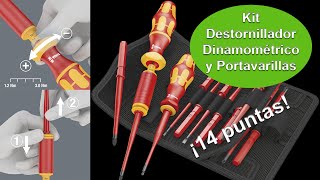 ¿Sabes cuanto aprietas los tornillos Kit Destornillador dinamométrico  Wera [upl. by Ynettirb]