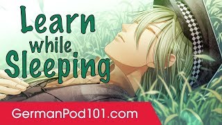 Learn German While Sleeping 8 Hours  Learn ALL Basic Phrases [upl. by Aynodal]