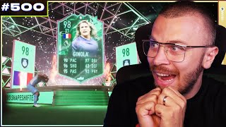 FIFA 22 OMG I PACKED SHAPESHIFTERS HERO GINOLA 98 ONE OF THE BEST amp MOST EXPENSIVE CARDS in FUT [upl. by Manno]