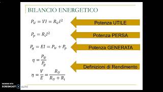 GENERATORI REALI DI TENSIONE E DI CORRENTE IN CC generatori elettrotecnica [upl. by Enimzzaj]