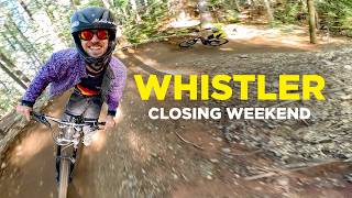 Whistler Bike Park Closing Weekend 2023 [upl. by Hajed]