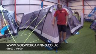 Kampa Bergen 6 Air Tent 2017 [upl. by Ennayehc130]