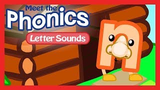 Meet the Phonics Letter Sounds  n [upl. by Wurster]