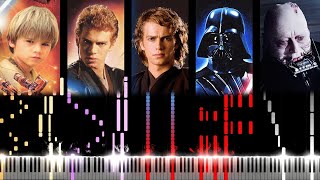 The Evolution of Anakin Skywalkers Music From 9 to 45 Years Old [upl. by Niveb]