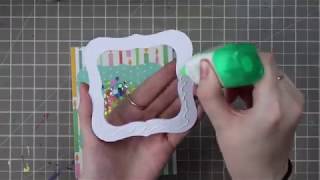 How To Make a Shaker Card Using Die Cutting  Birthday Shaker Card Tutorial [upl. by Tuddor727]