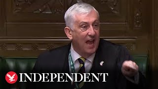 All the times Lindsay Hoyle scolded MPs [upl. by Niuqram]