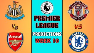 Premier league predictions week 10 202425 [upl. by Neela50]