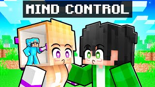 Minecraft But I MIND CONTROL my CRAZY POPULAR FAN GIRL [upl. by Ahsienad]