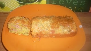 Comment faire un cake olive jambon  RECETTE CAKE SALE [upl. by Netnilc]