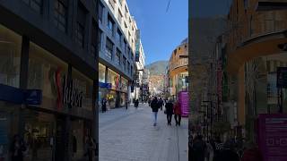 Beautiful Andorra La Vella  A shopper’s paradise 💕🛍️💖travel shorts shopping [upl. by Cirdek]